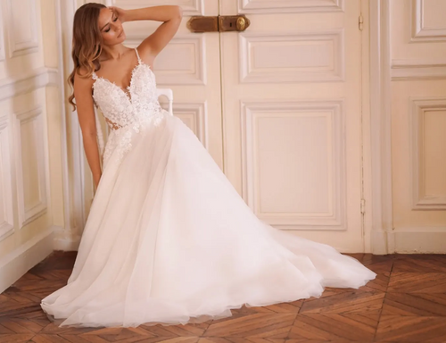 Vestido en transparencias