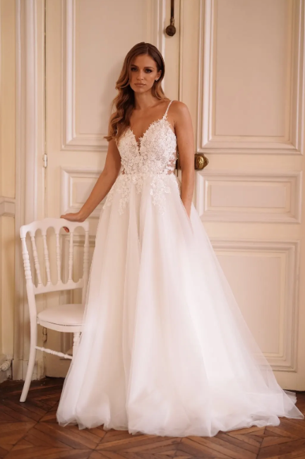 Vestido en transparencias